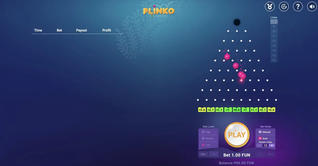 Plinko screenshot 2